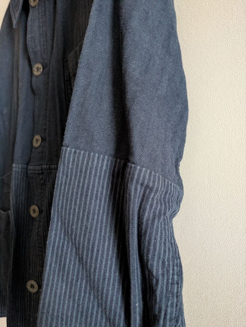 LYBRO フレンチワークジャケット クレイジーパターン ナイジェル