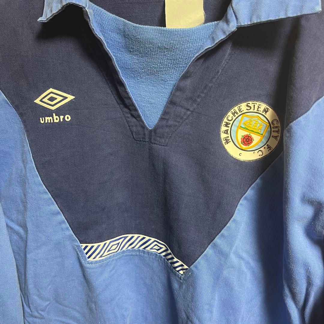 ウェア 1990s umbro Manchester city training top