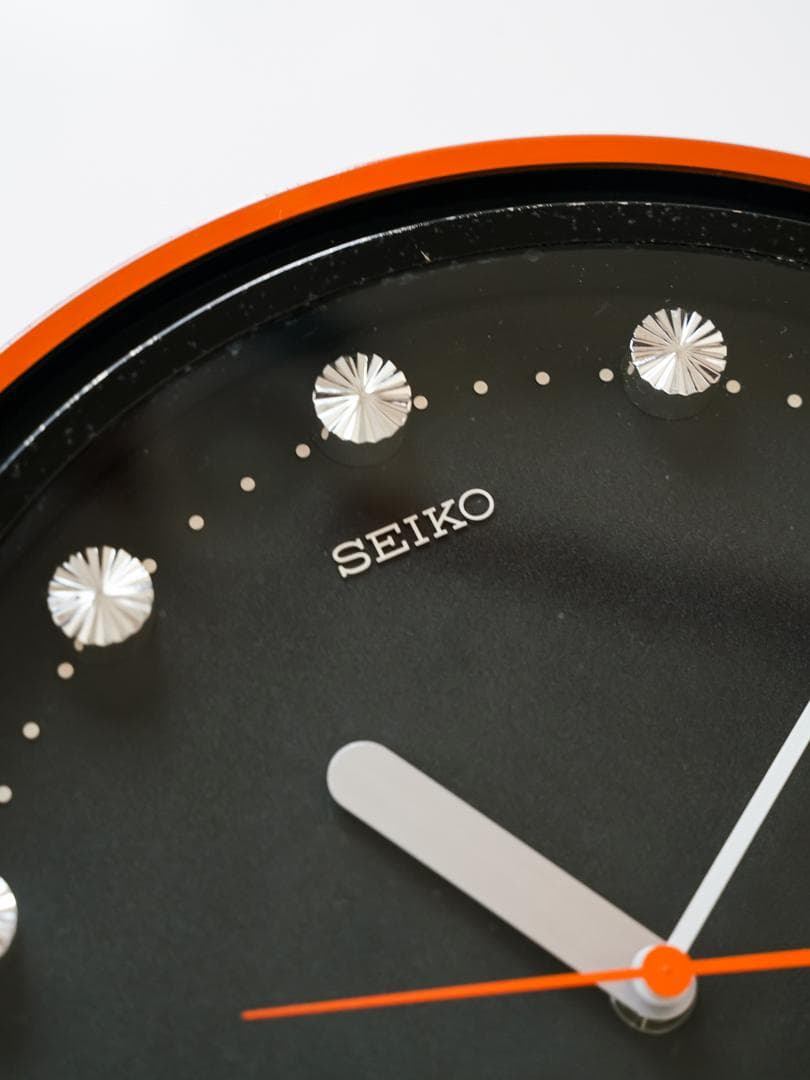 70's SEIKO スペースエイジ 掛時計 ミッドセンチュリー　レトロ