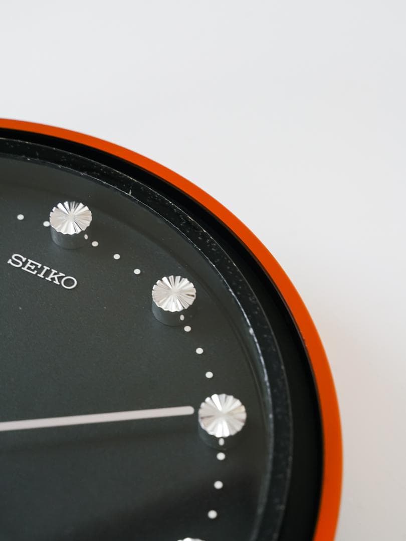 70's SEIKO スペースエイジ 掛時計 ミッドセンチュリー　レトロ