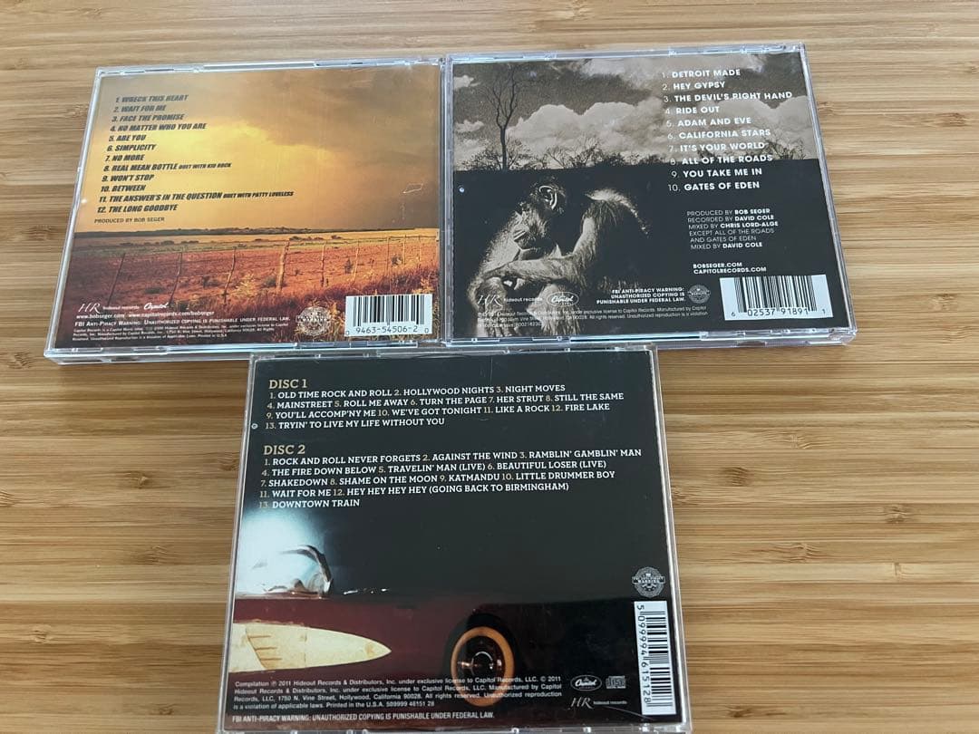 ボブ・シーガー なかなかコンプリートCD 11枚