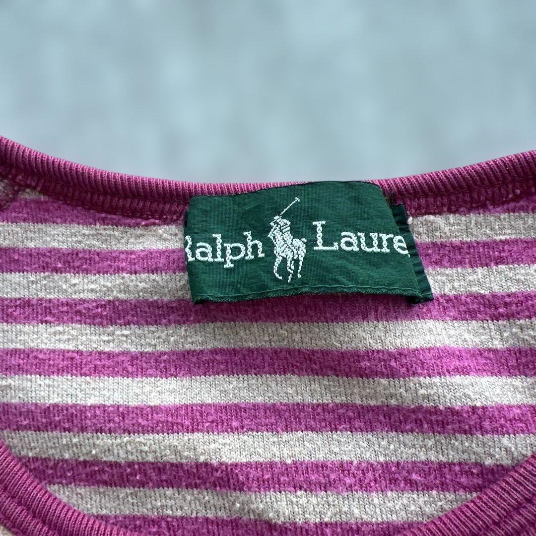 ぴょまえ様　80s90s Ralph LaurenラルフローレンベロアロンT