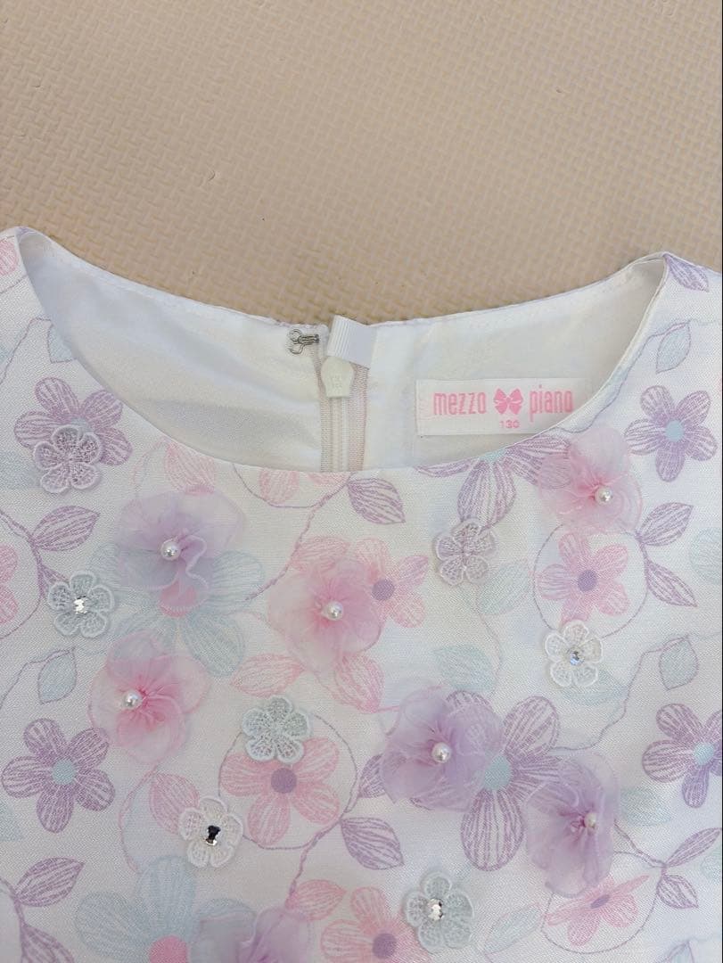 ♡sucha96 ♡mezzo piano 花柄ノースリーブワンピース