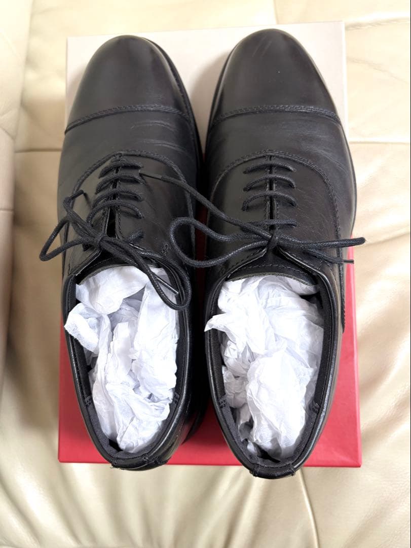 リーガルの革靴 ストレートチップ 24.5cm 黒 71WR