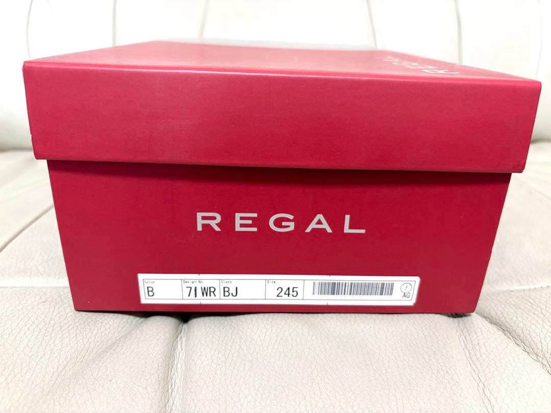 リーガルの革靴 ストレートチップ 24.5cm 黒 71WR