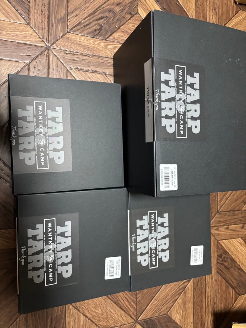 【4点セット】TARP to TARP WANTKEY CAMP