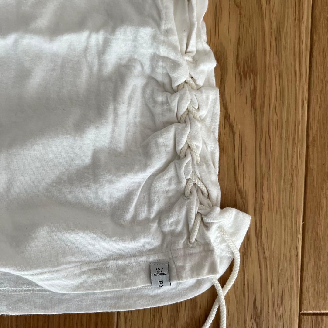 FACETASM レースアップタンクトップ