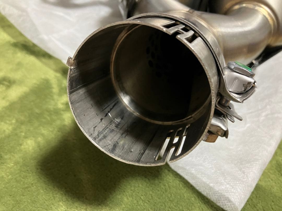  R1300GS 純正オプションアクラポビッチ　スリップオンサイレンサー