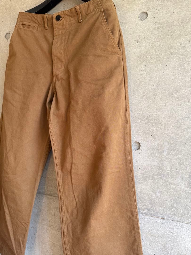 2024AW：OUTIL（ウティ） PANTALON Meynes BROWN