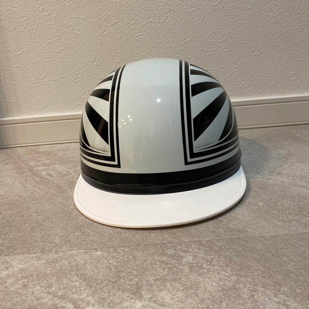 富士山デザイン 半帽ヘルメット　コルク半