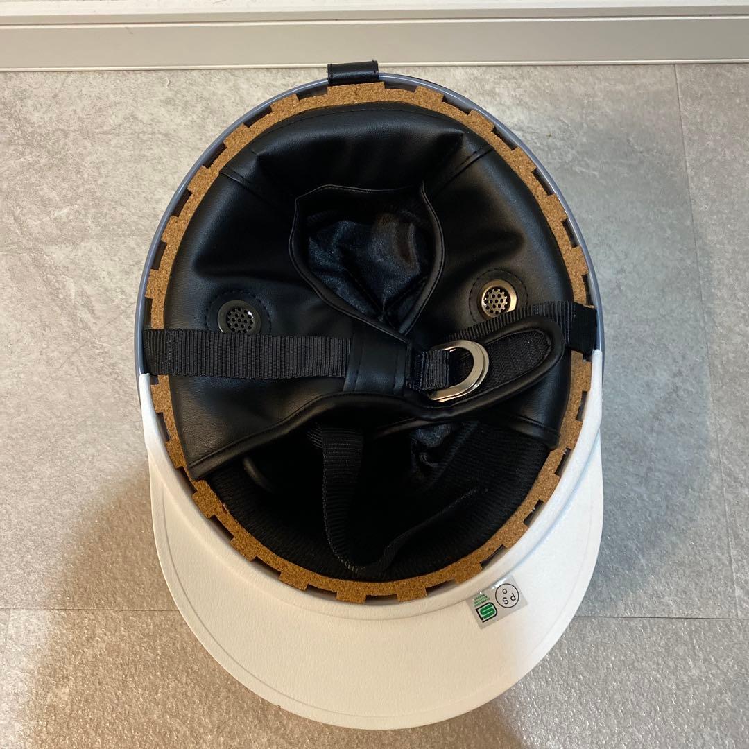 富士山デザイン 半帽ヘルメット　コルク半