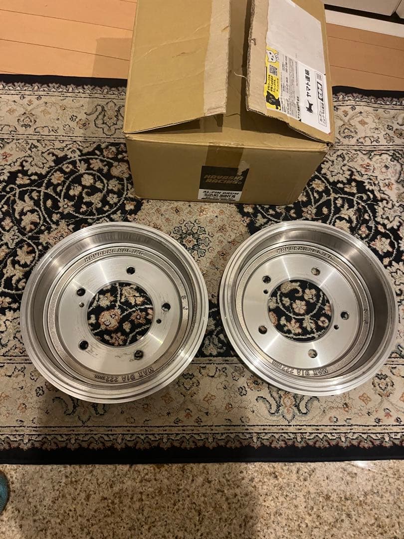 ジムニー　アルフィンドラム　レインボーオート　ハヤシレーシング