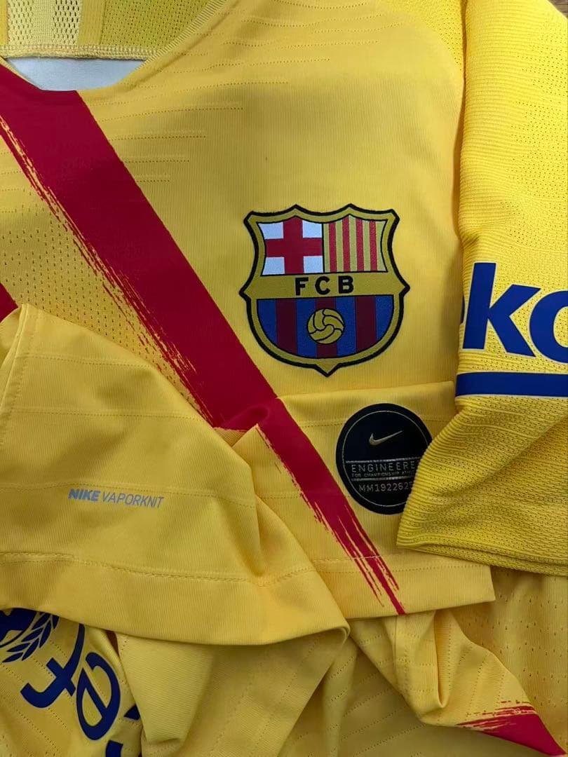 選手支給品バルセロナ ペドリ pedri 20/21 ユニフォーム