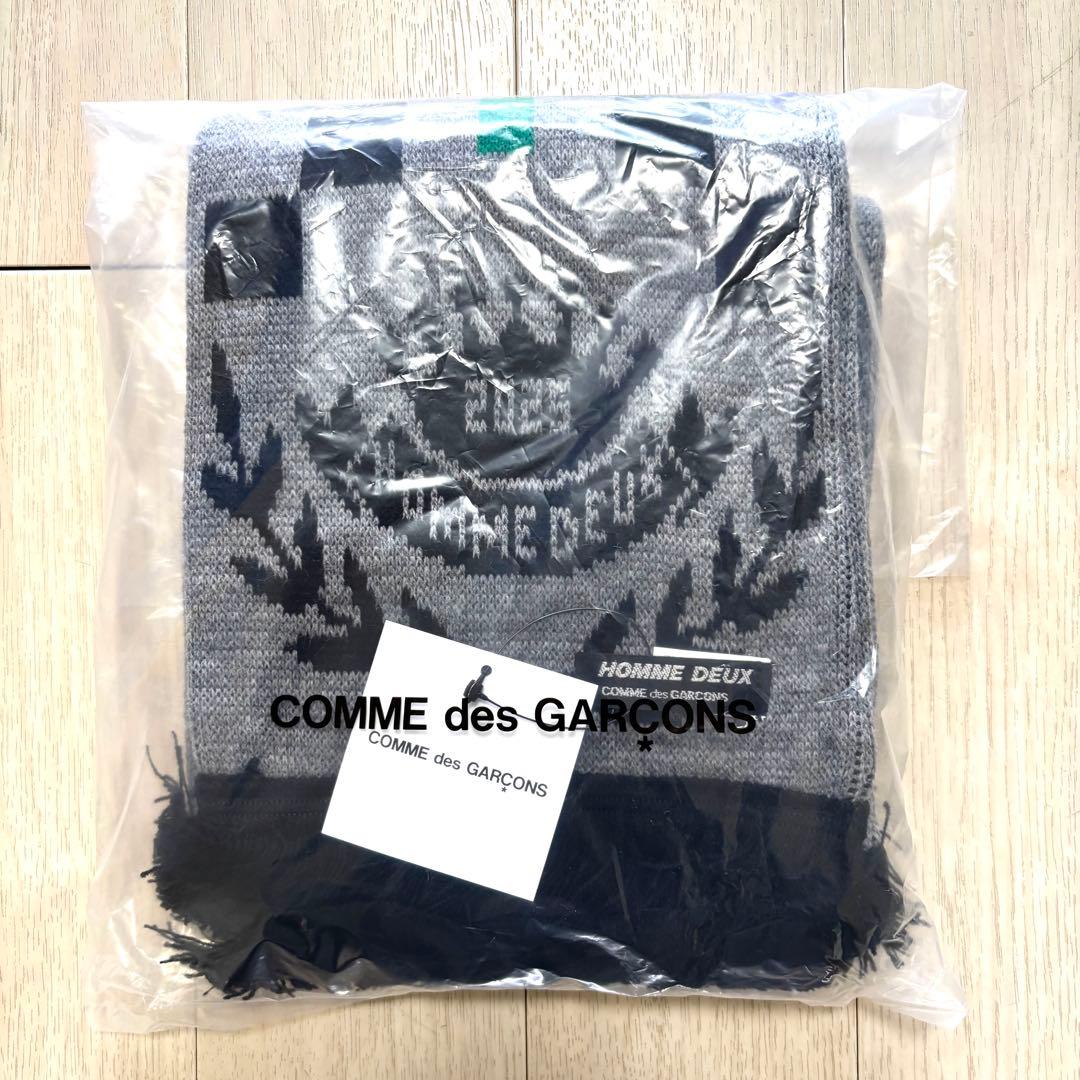 新品 コムデギャルソンオムドゥ マフラー CDGシュプリームヨウジヤマモトグレー
