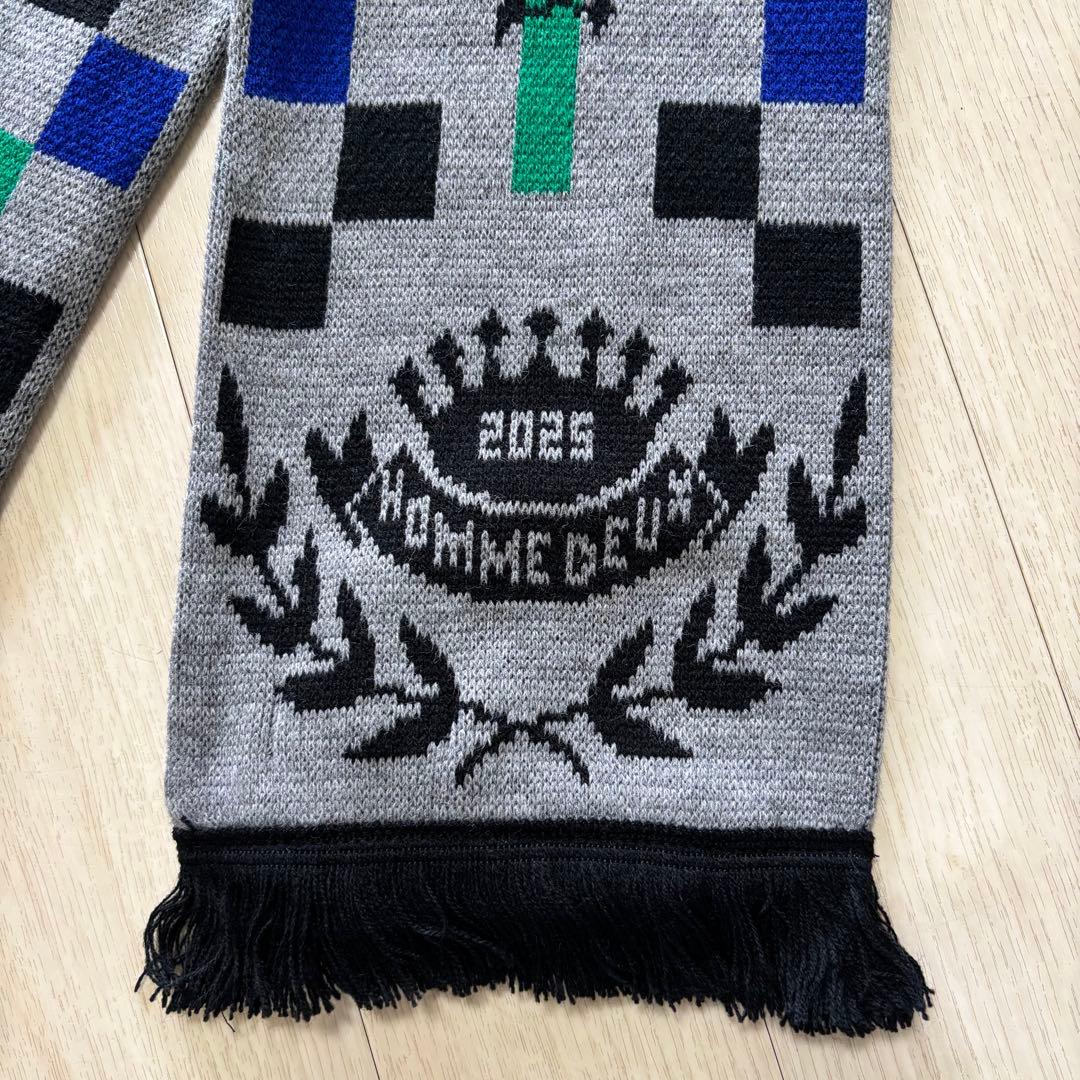 新品 コムデギャルソンオムドゥ マフラー CDGシュプリームヨウジヤマモトグレー