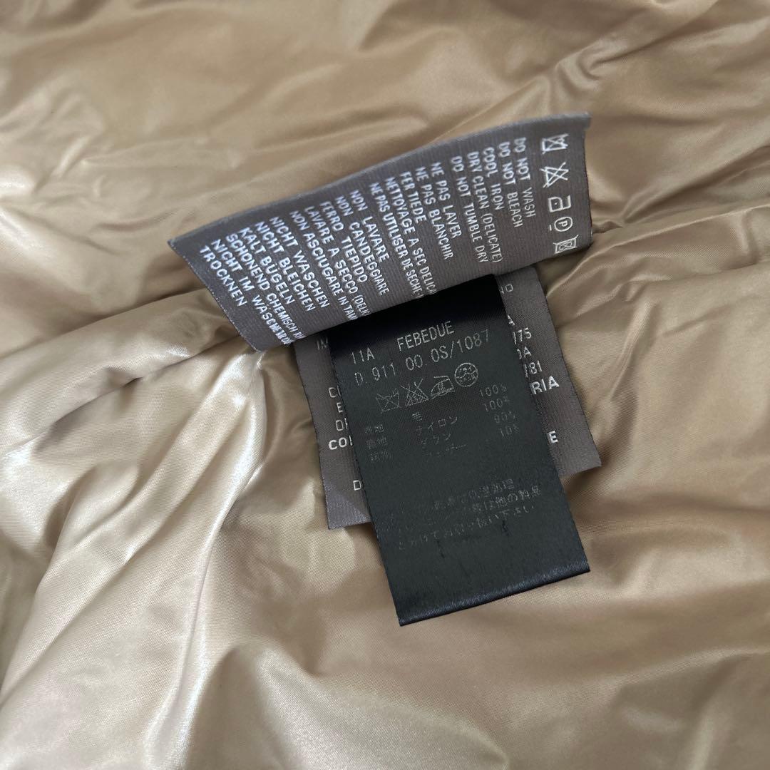 DUVETICA フード付きダウンベスト 42 グレー