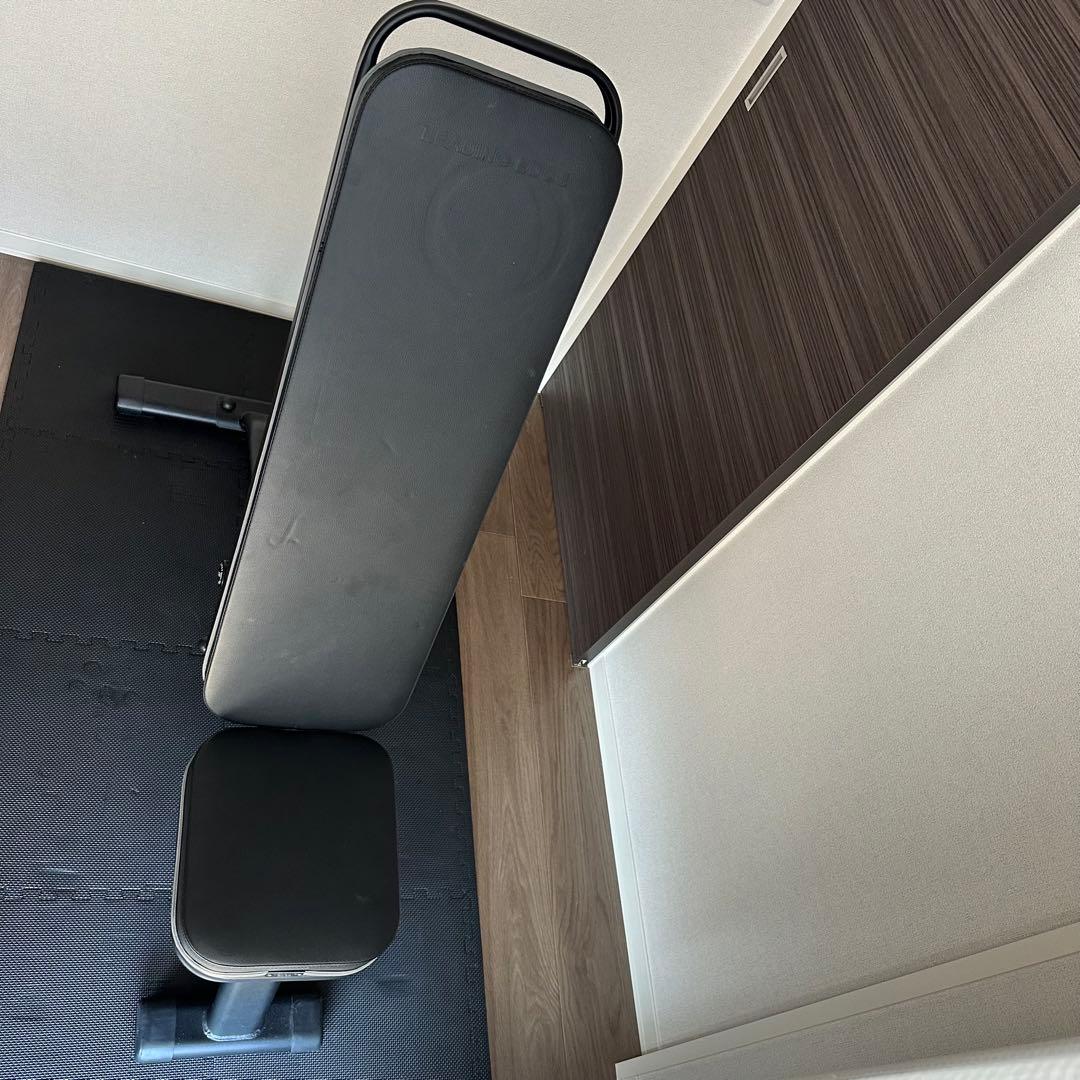 トレーニングベンチ LE-B80+iROTEC可変式ダンベル+マット