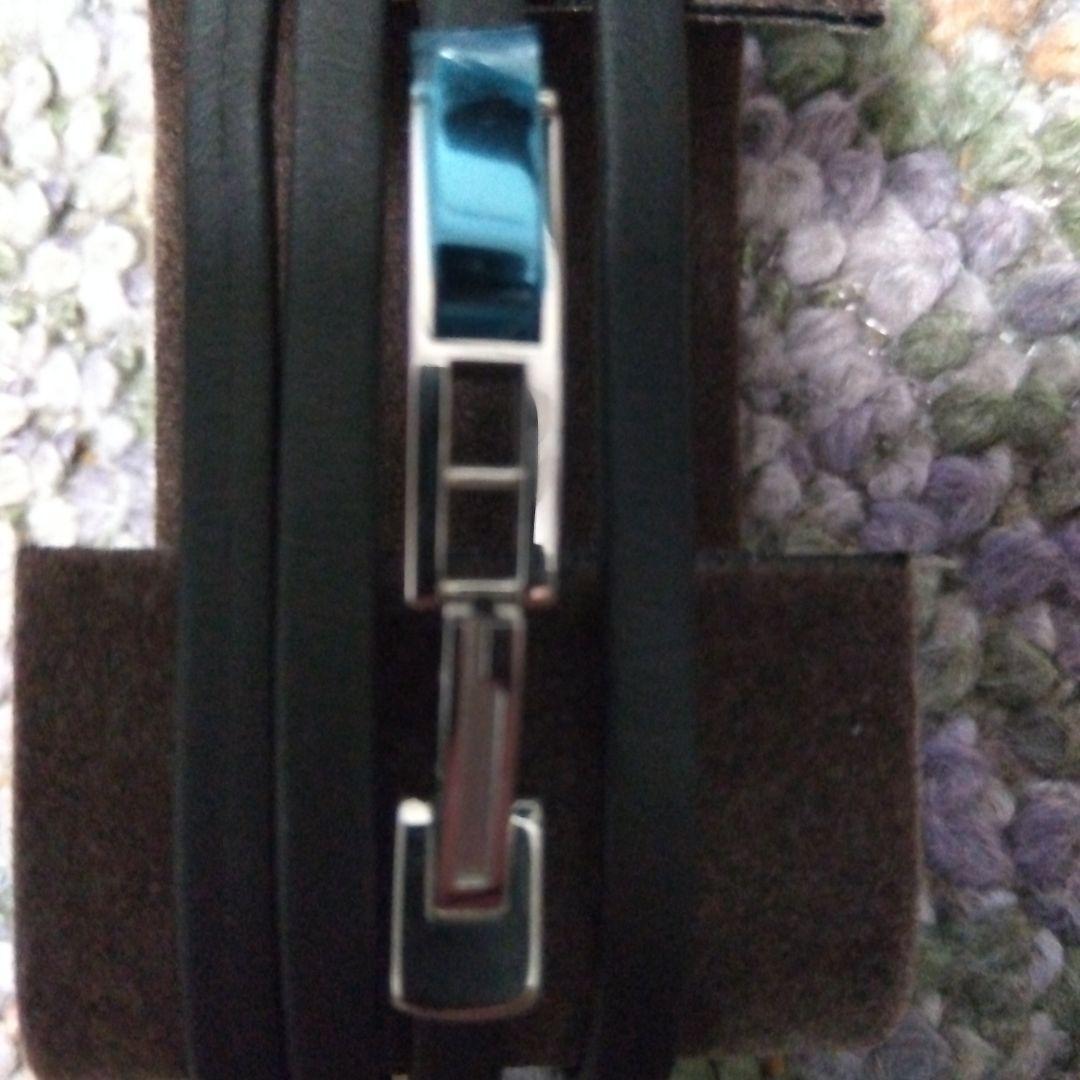 GUCCI クォーツ腕時計 シルバー/ブラック皮紐