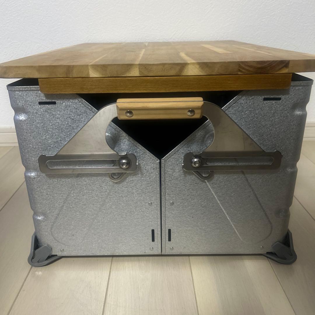 仁　鈴木　 スノーピーク シェルフコンテナ50 シェルコン