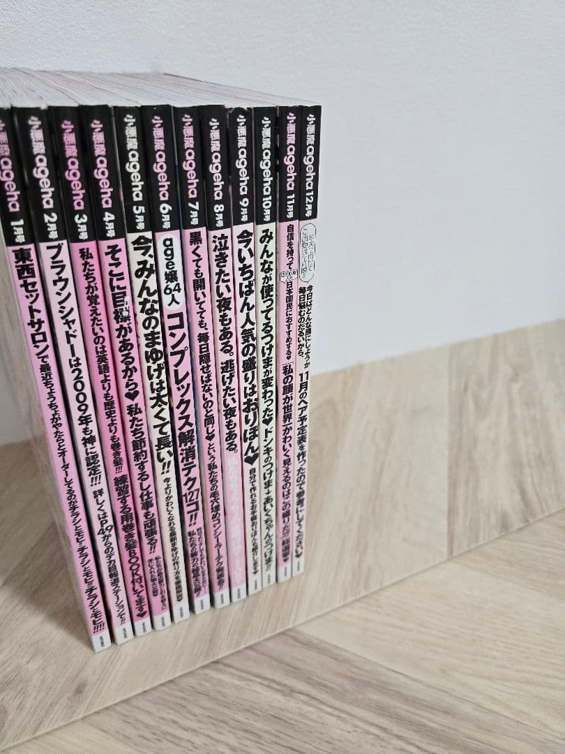 最終お値下げ価格 小悪魔ageha 2009年1月～12月 12冊