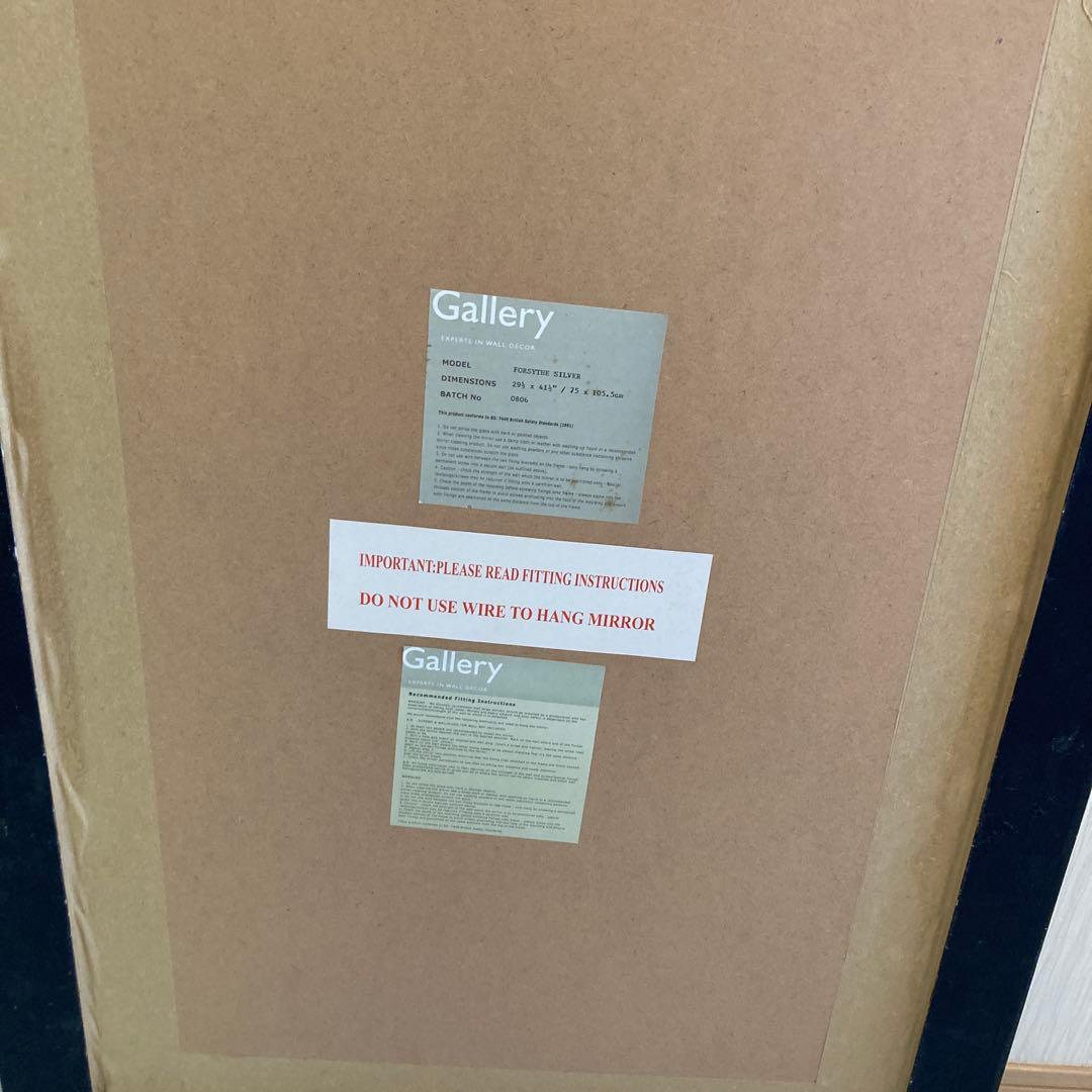 PPP　北九州発ゴールドフレーム 長方形ミラー　4枚まとめ売り　着払い