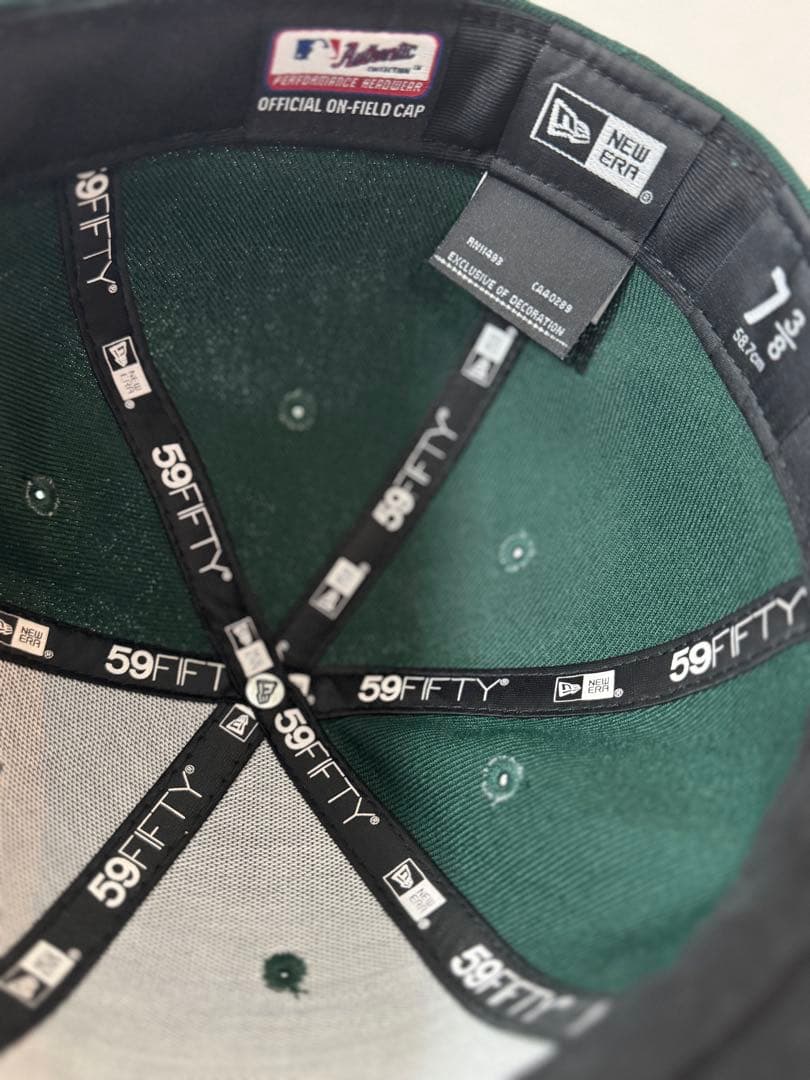 A's 59FIFTY キャップ サイズ7 1/4