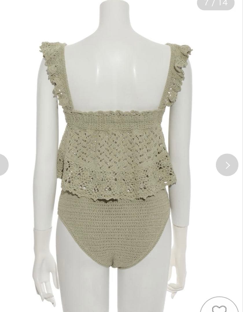 FRAY I.D クロシェセパレートスイムウェア