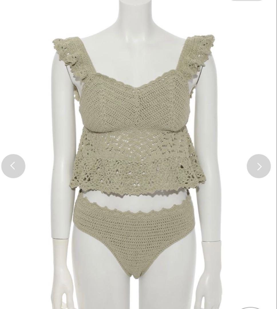 FRAY I.D クロシェセパレートスイムウェア