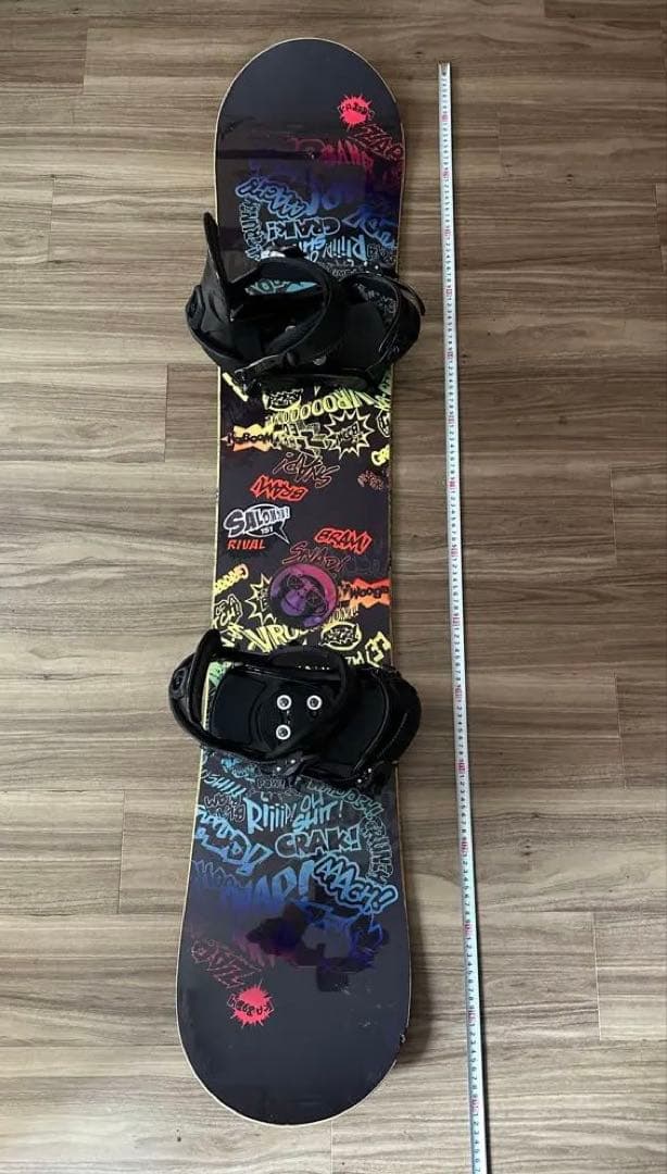 スノーボードSalomon151cm ビンディングkissmark L/Mセット