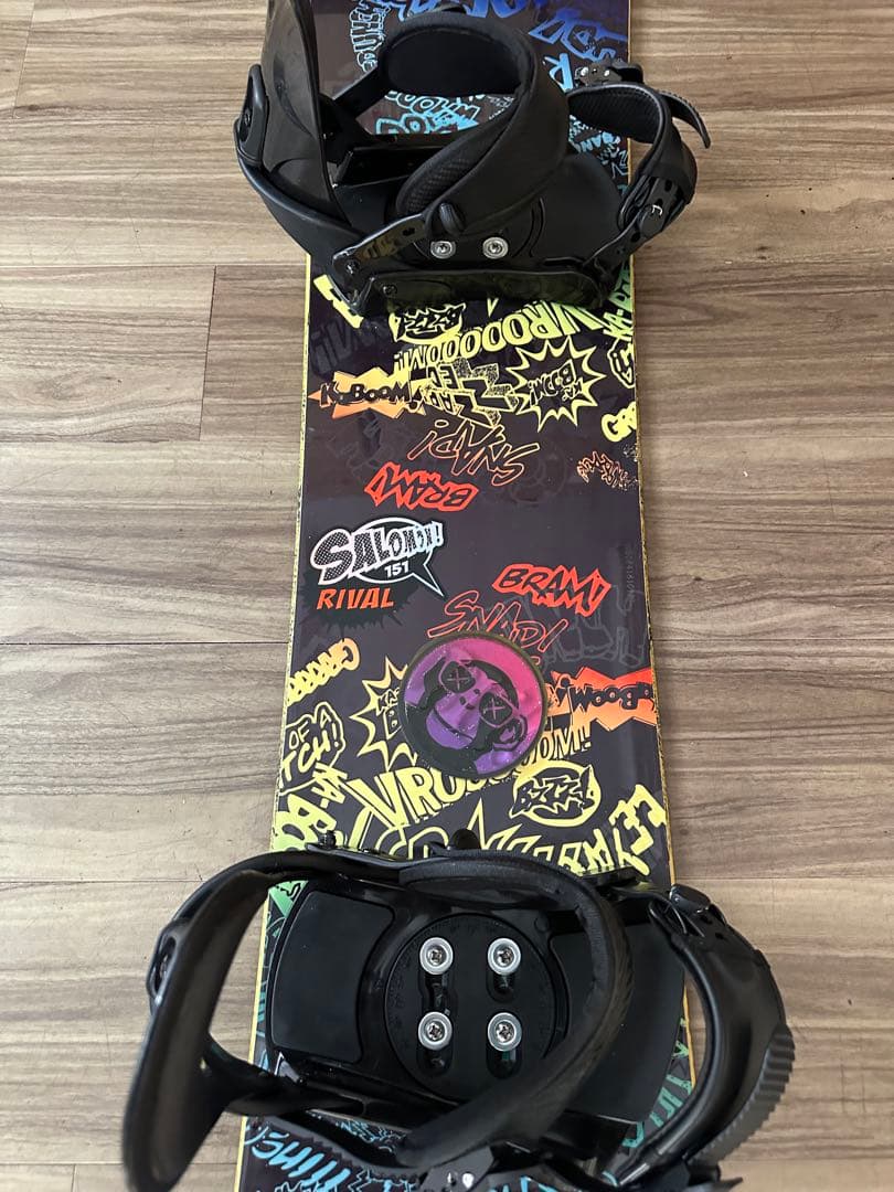 スノーボードSalomon151cm ビンディングkissmark L/Mセット