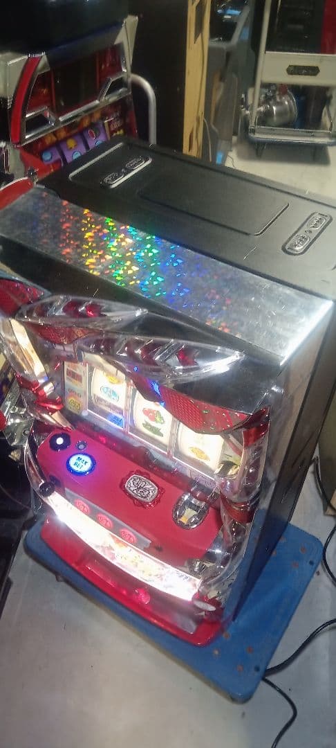 送料込　パチスロ　実機　大都技研　アメリカン番長　HEY 鏡 不要機　鍵付