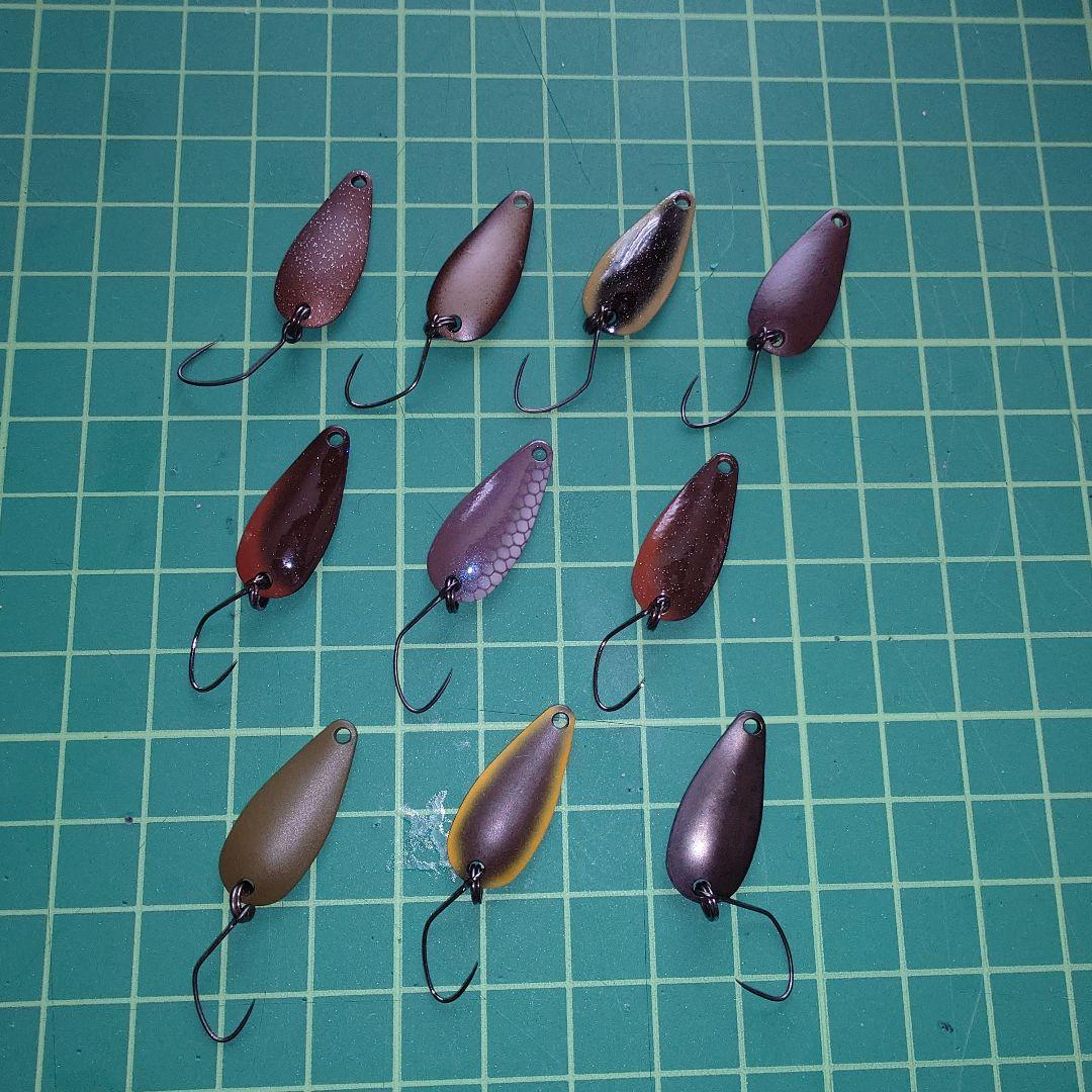 リンゴミディ　1.8g 　33枚　スプーン　管理釣り場　ルアー　ヤリエ