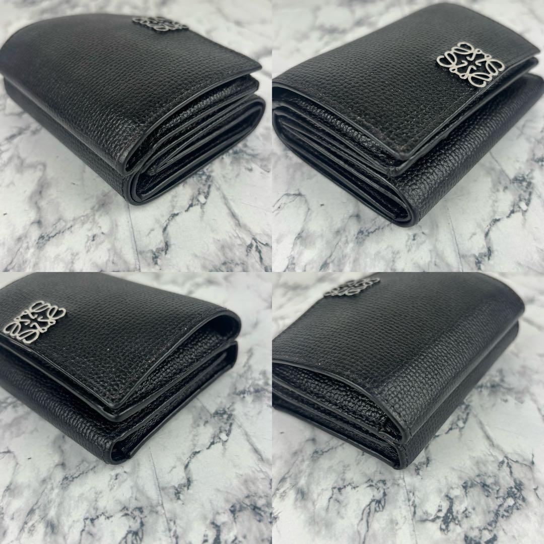 118 LOEWE アナグラム　トライフォールドウォレット　三つ折り財布
