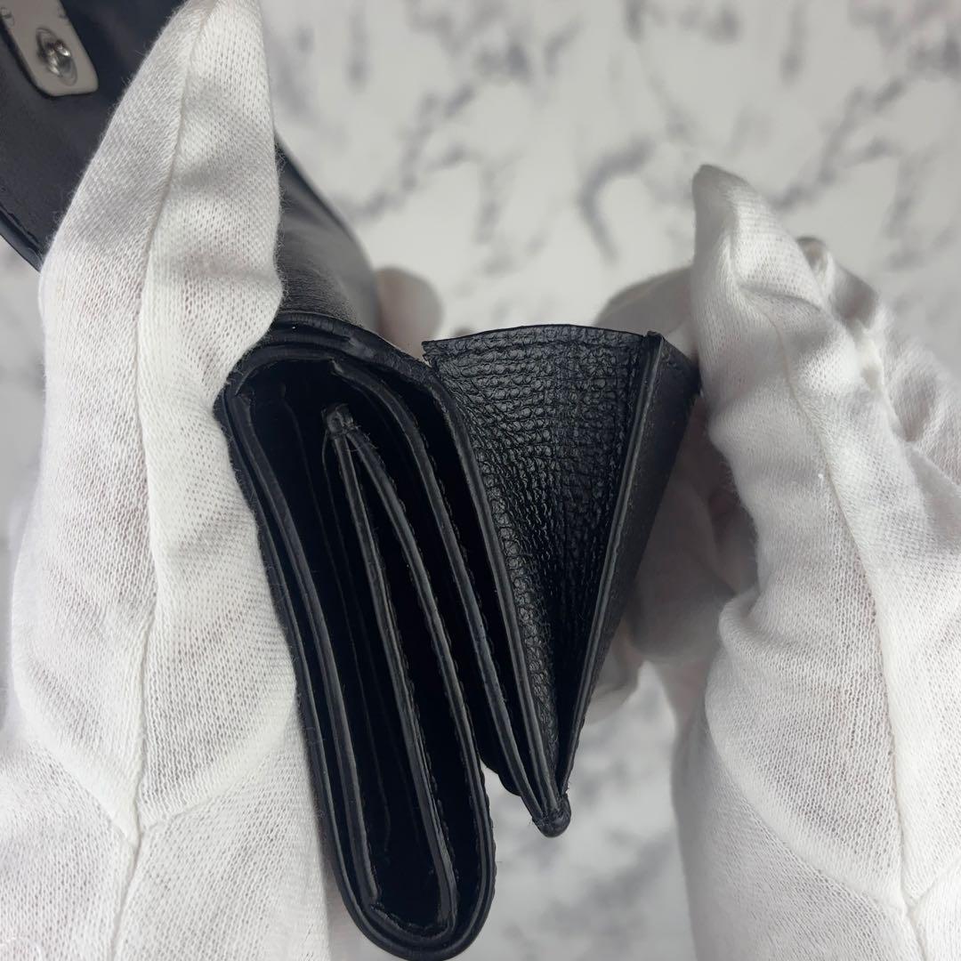 118 LOEWE アナグラム　トライフォールドウォレット　三つ折り財布
