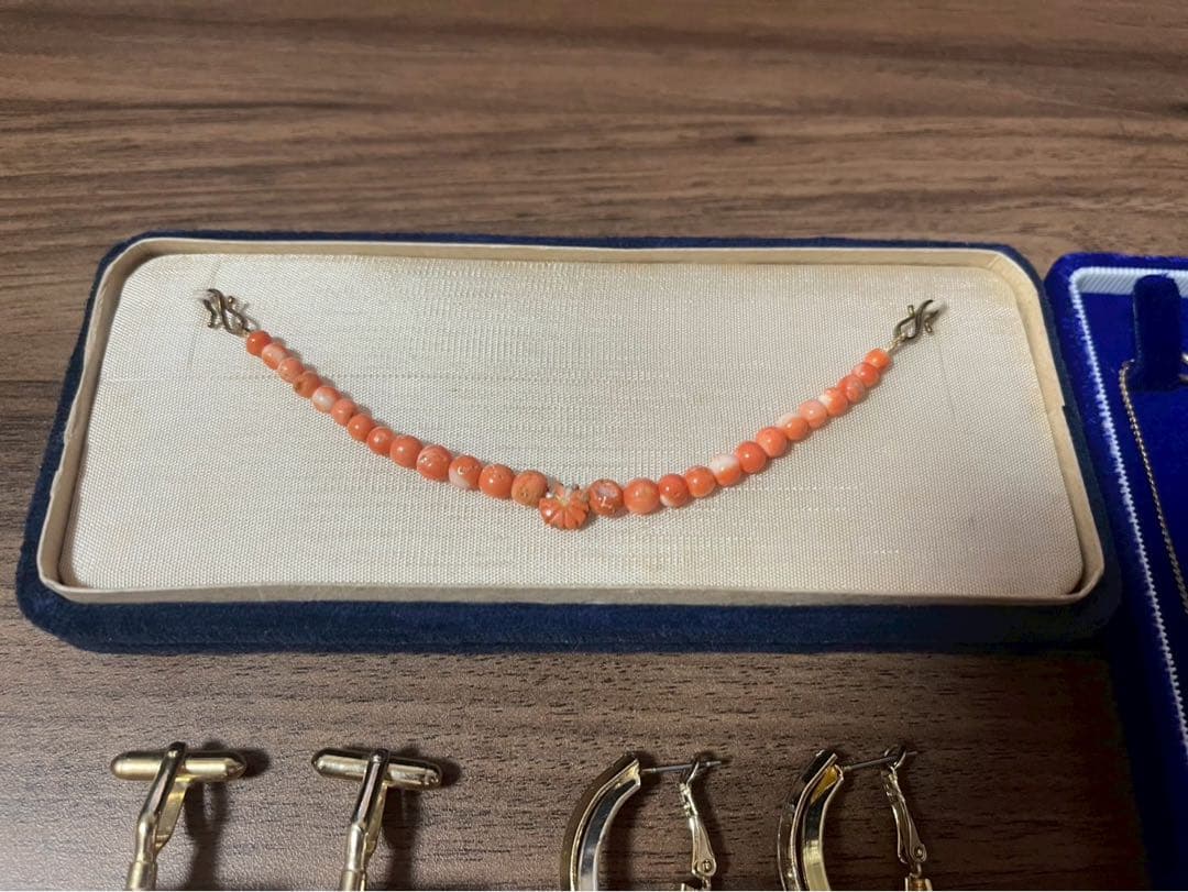 7★遺品整理★パールネックレス★イヤリング★カフスなど