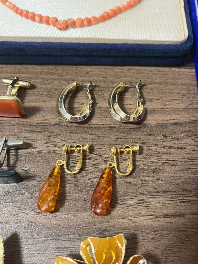 7★遺品整理★パールネックレス★イヤリング★カフスなど