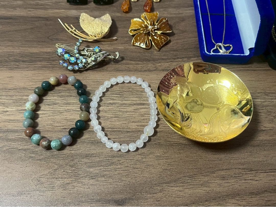 7★遺品整理★パールネックレス★イヤリング★カフスなど