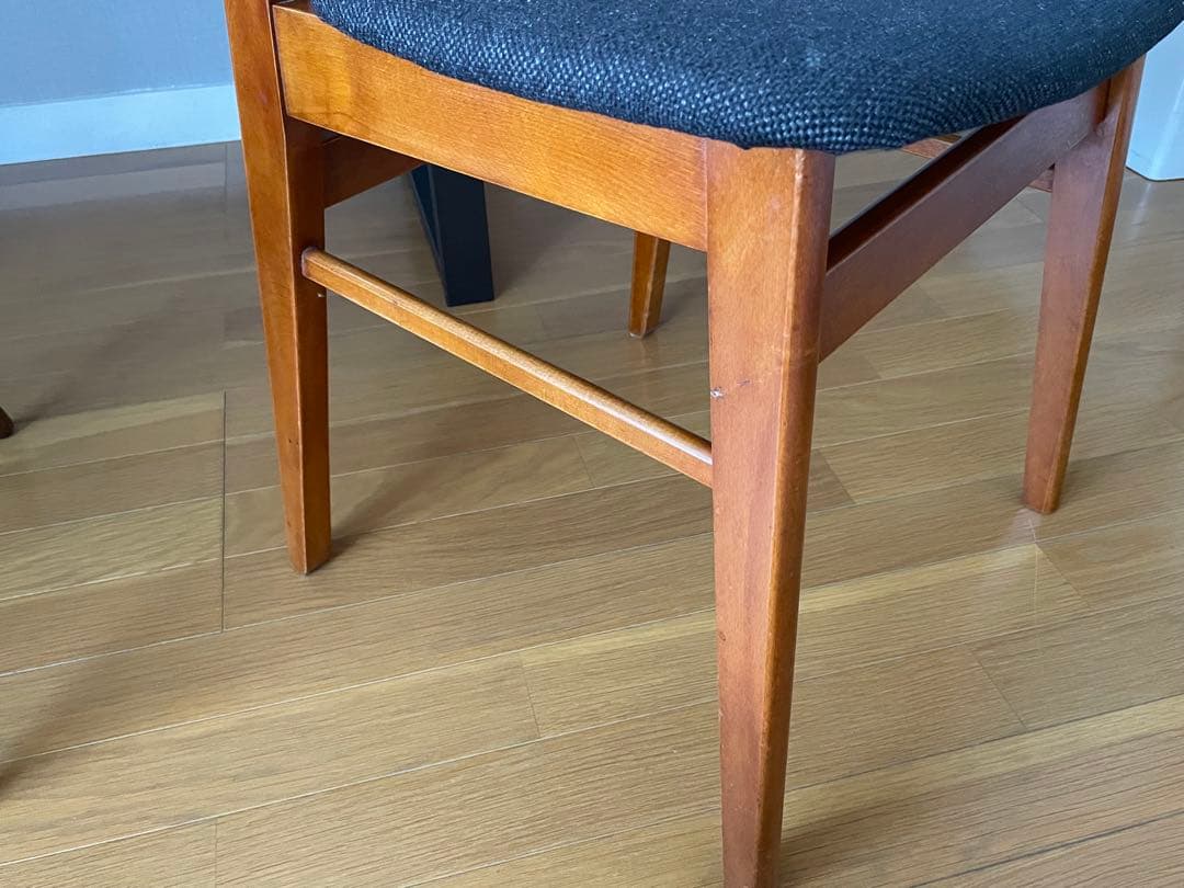 デンマークヴィンテージチェア＆秋田木工の2脚セット 札幌市内引取り限定