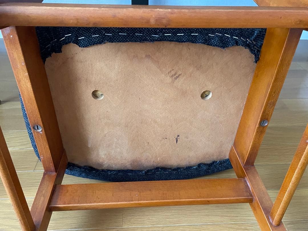 デンマークヴィンテージチェア＆秋田木工の2脚セット 札幌市内引取り限定