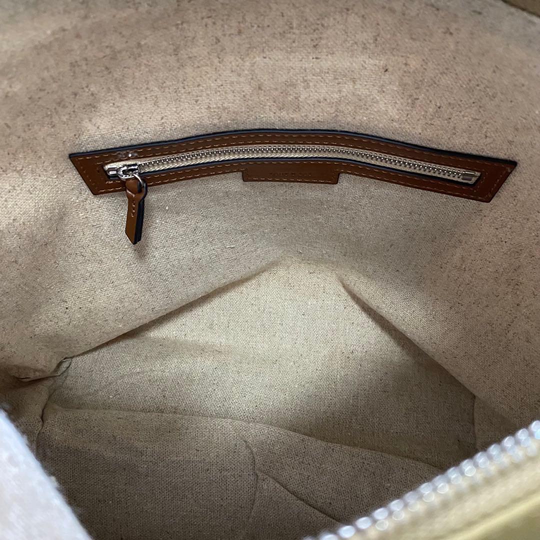 TOUT Y EST Canot Toile ベージュ トートバッグ