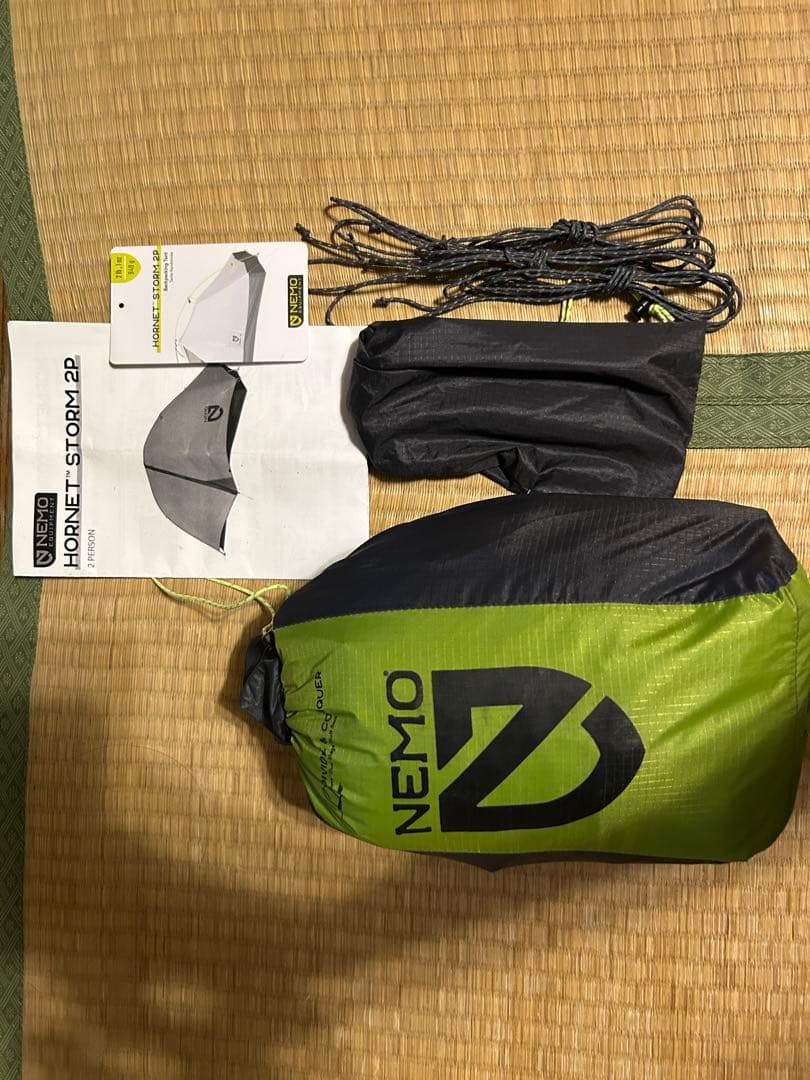 NEMO Hornet storm 2P テント