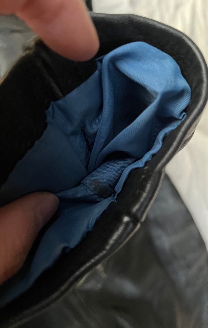 rst ブラックレザー　つなぎ　オールインワン