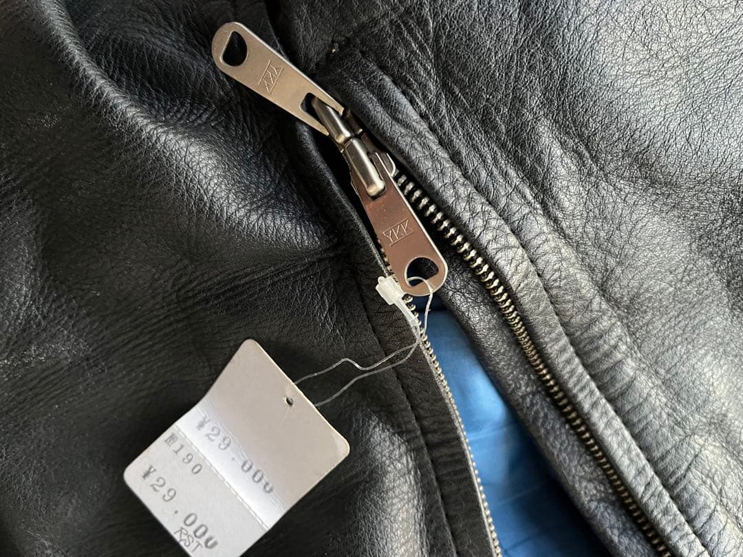 rst ブラックレザー　つなぎ　オールインワン