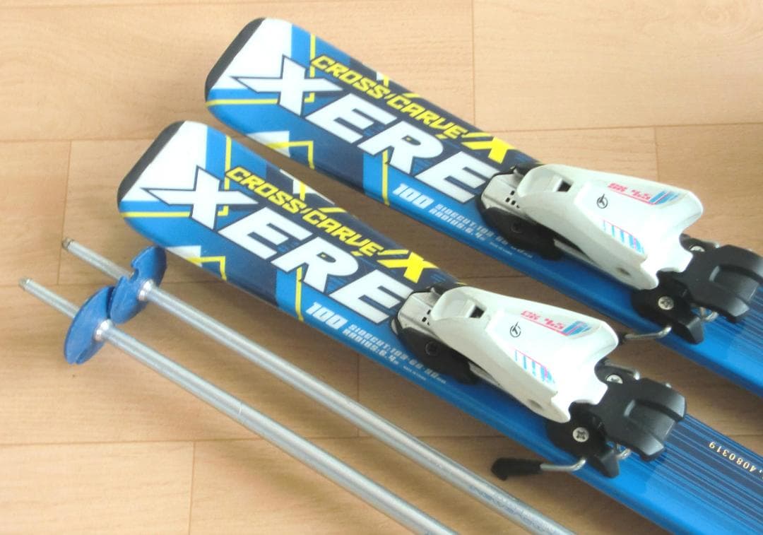 ■■送料無料■XERES＋Hart■子供用スキーセット■100/20■WAX■■