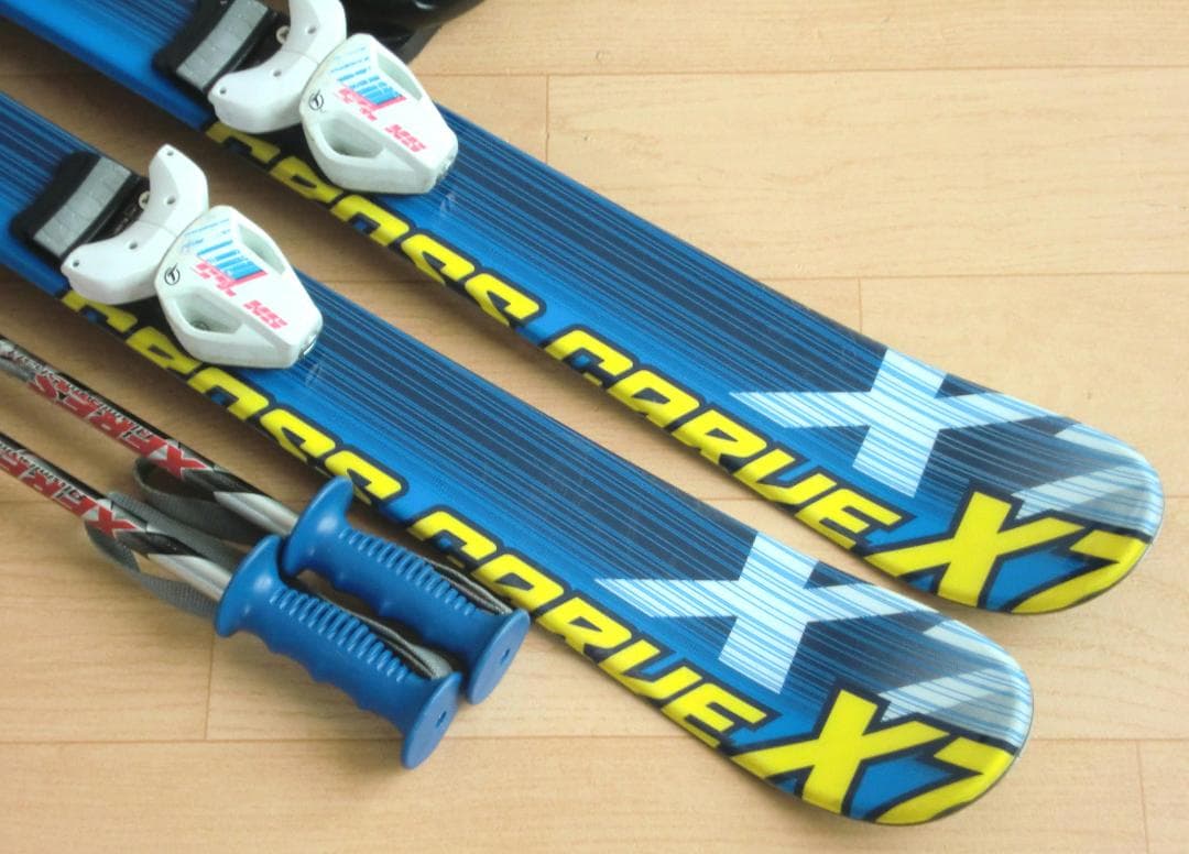 ■■送料無料■XERES＋Hart■子供用スキーセット■100/20■WAX■■