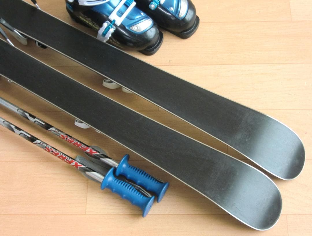 ■■送料無料■XERES＋Hart■子供用スキーセット■100/20■WAX■■