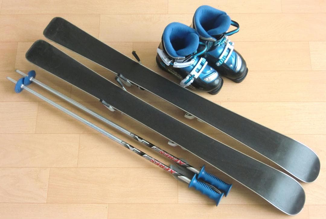 ■■送料無料■XERES＋Hart■子供用スキーセット■100/20■WAX■■