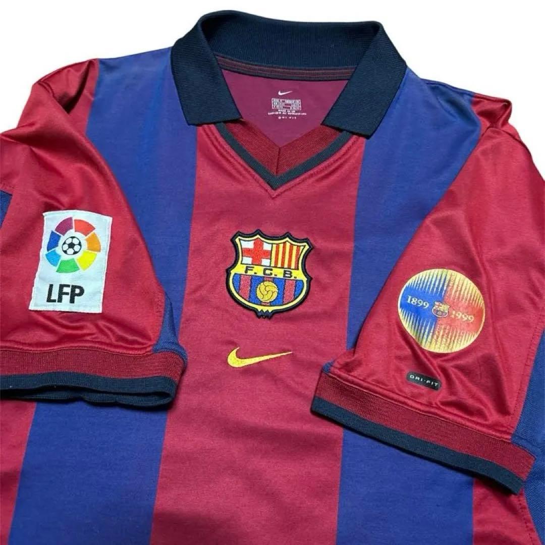 00-01 バルセロナ ホーム ユニフォーム #16 シャビ エルナンデス