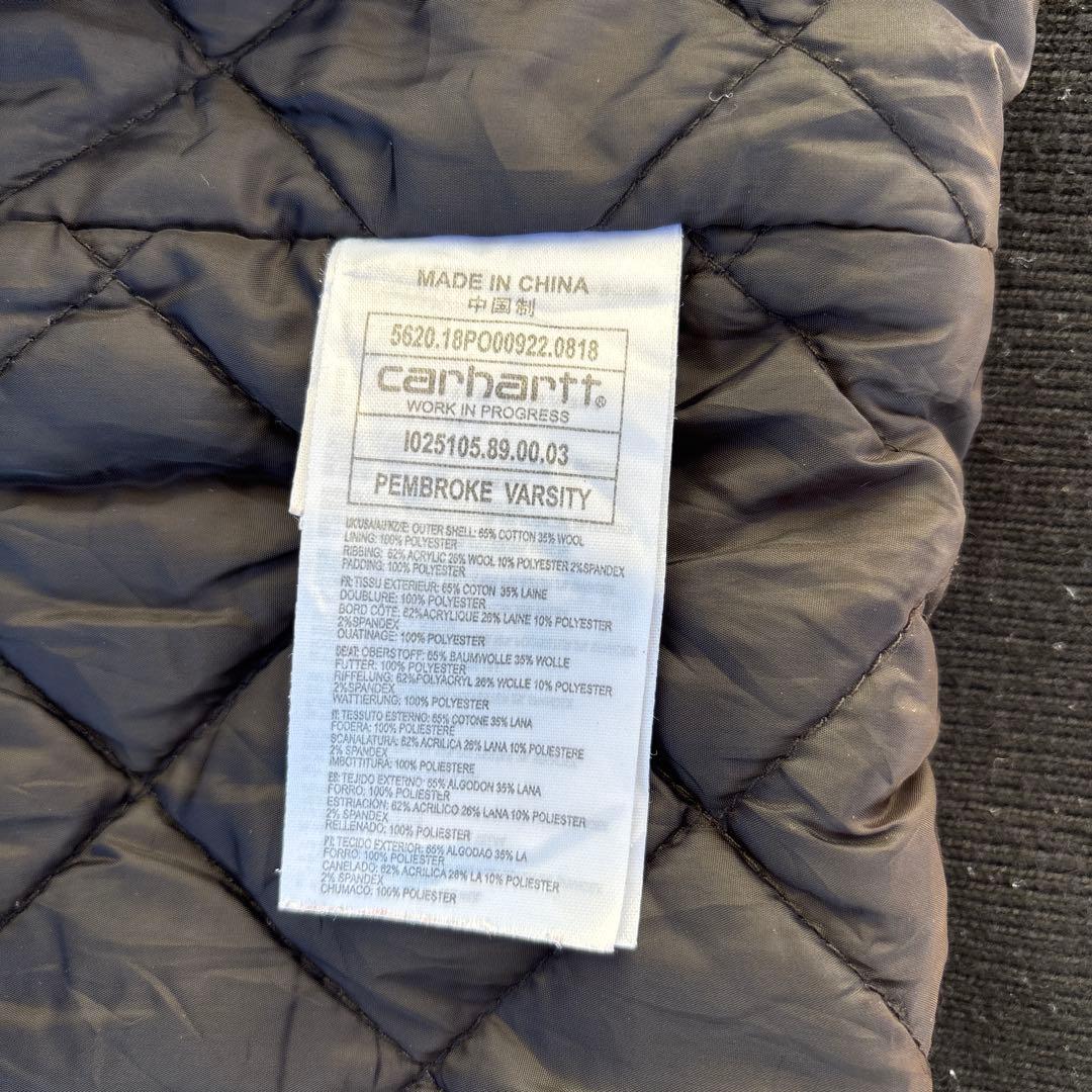 ラ*ラ様 Carhartt WIP ペンブローク バーシティスタジャン XL