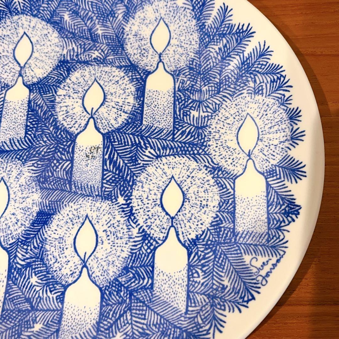 グスタフスベリ クリスマス イヤー プレート【1976年】北欧 ヴィンテージ